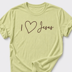 I Love Jesus • Heart T-Shirt