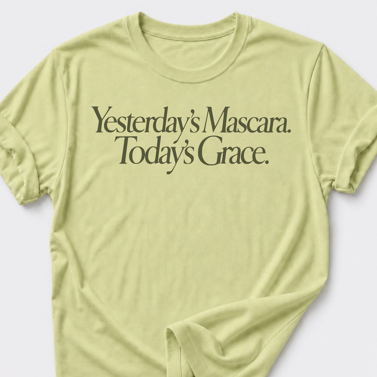Yesterday's Mascara. Today's Grace T-Shirt