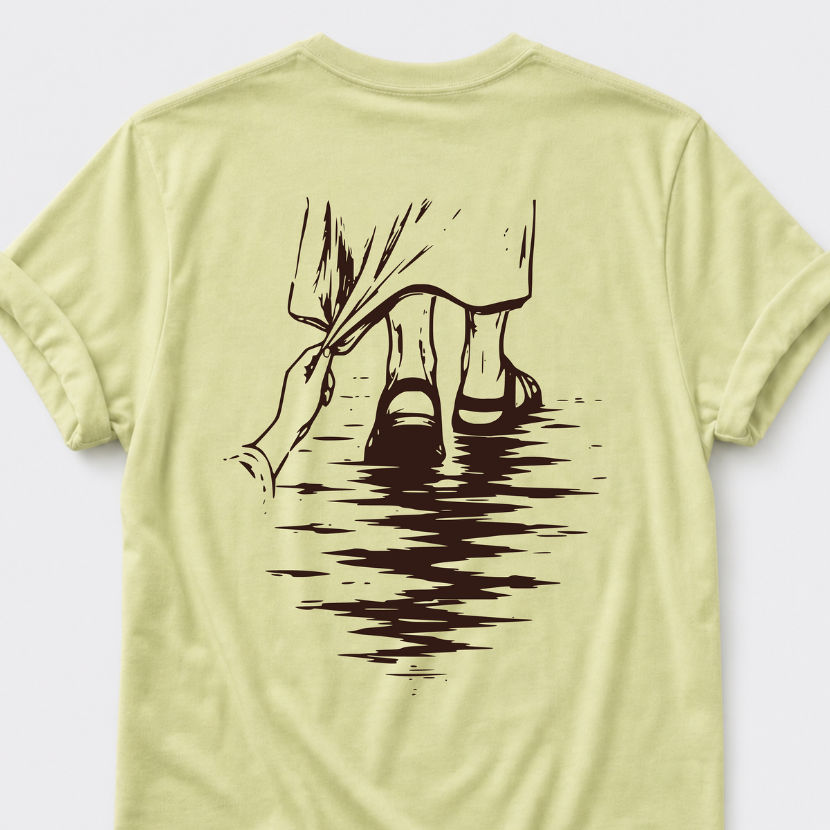 She Touches His Garment • Unnamed Woman T-Shirt