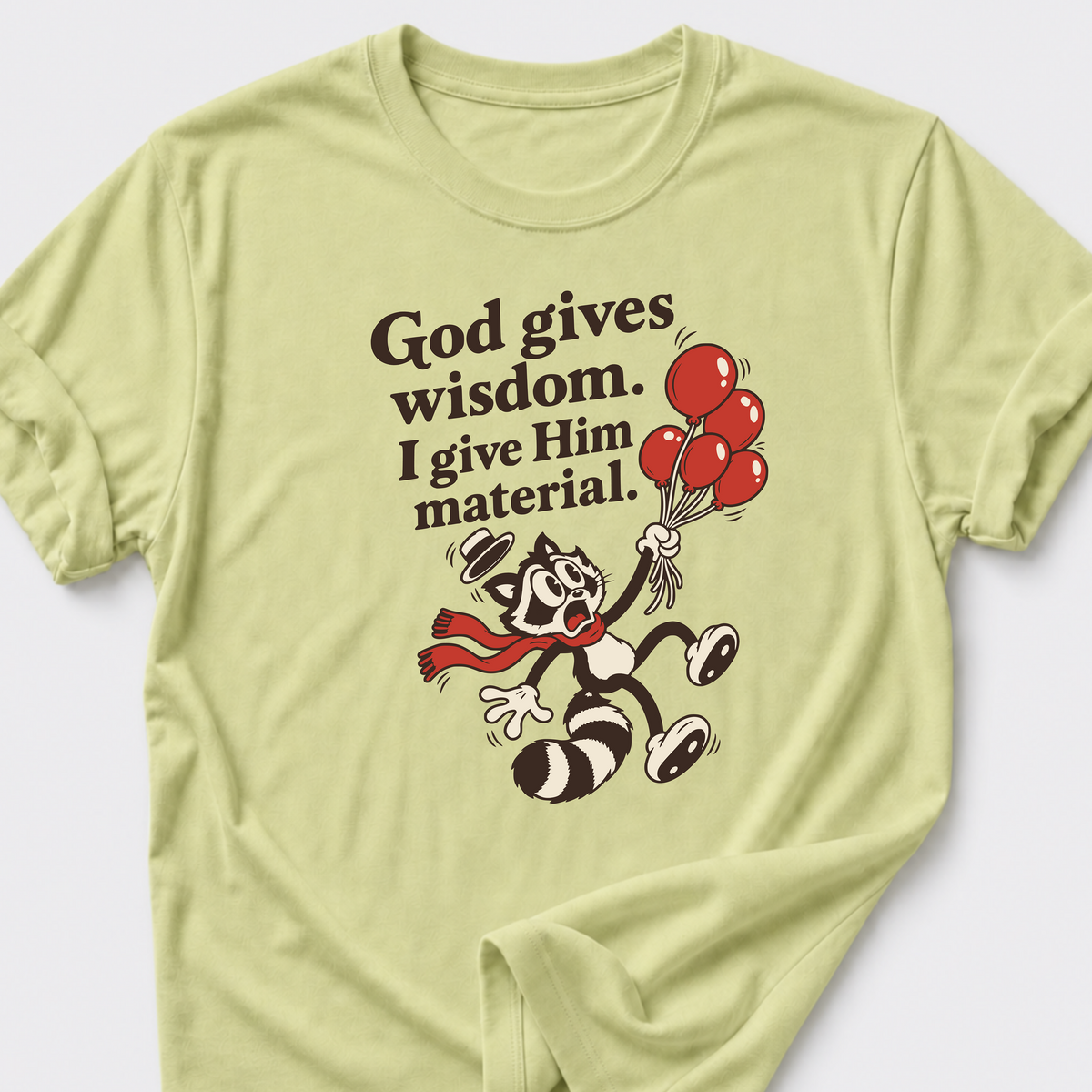 God Gives Wisdom T-Shirt