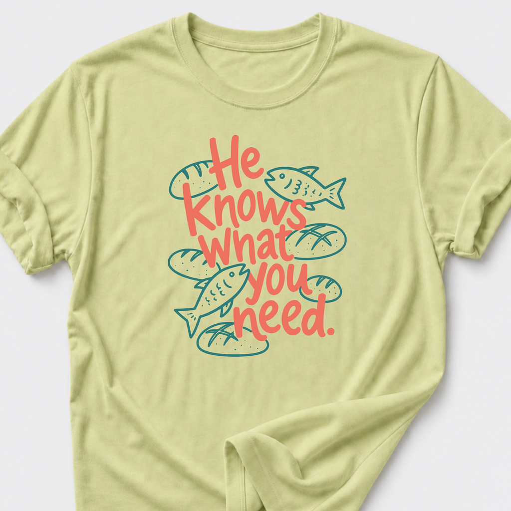 He Knows What You Need T-Shirt