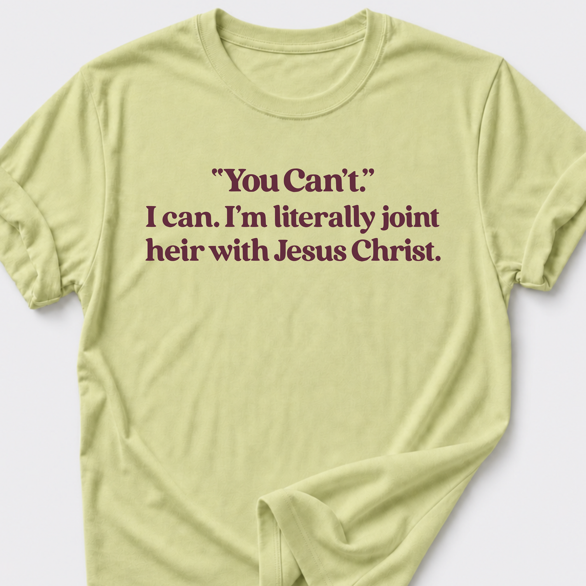 I can. T-Shirt