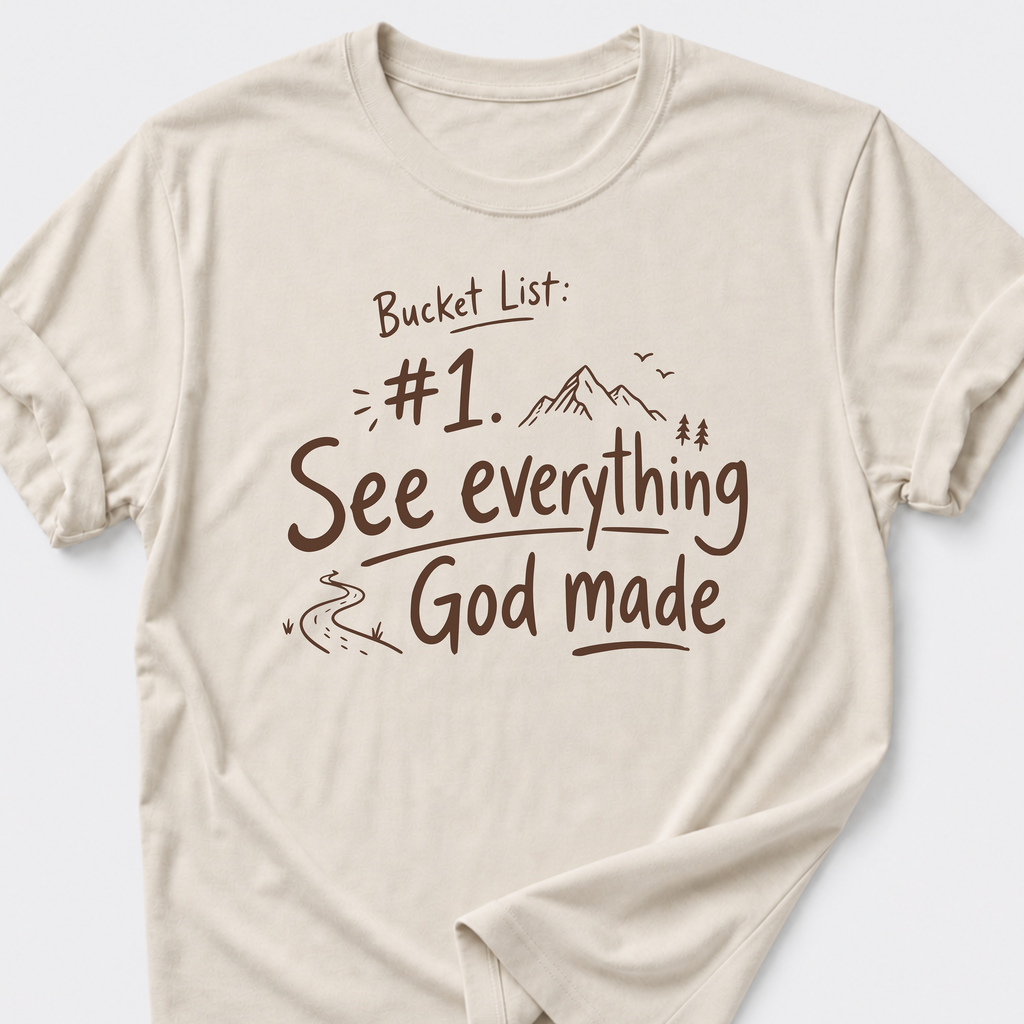Bucket List T-Shirt