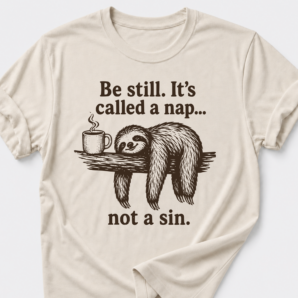 Be Still • Sloth T-Shirt