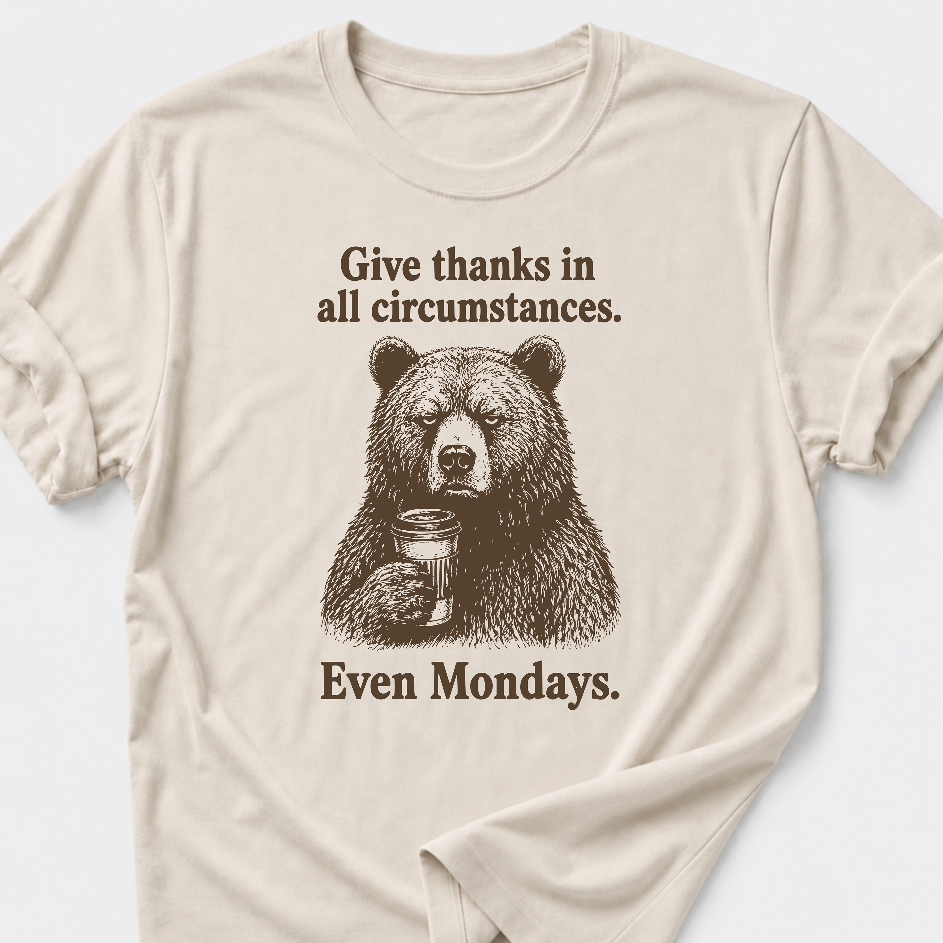 Give Thanks • Bear T-Shirt
