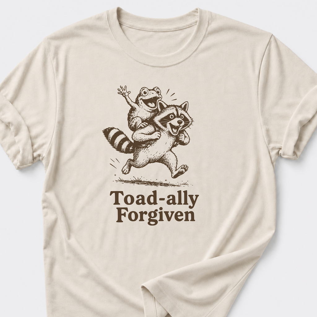 Toad-ally Forgiven T-Shirt
