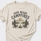God Made Campfires T-Shirt