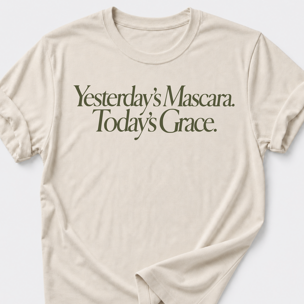 Yesterday's Mascara. Today's Grace T-Shirt