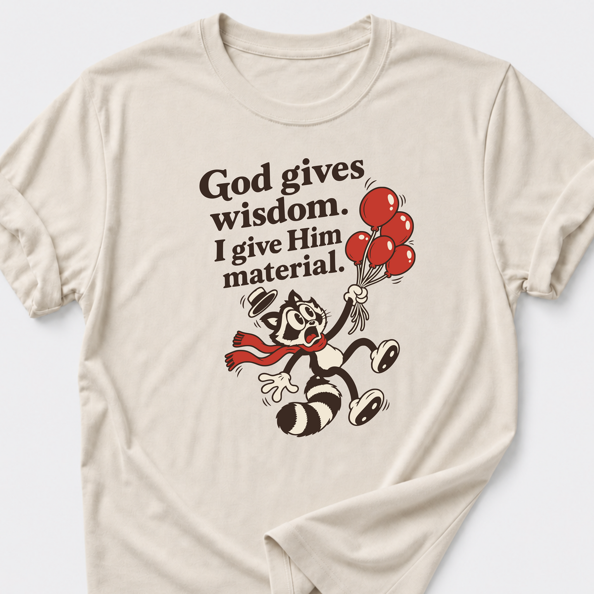 God Gives Wisdom T-Shirt