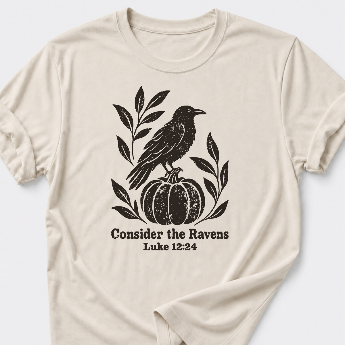 Consider the Ravens Luke 12:24 T-Shirt