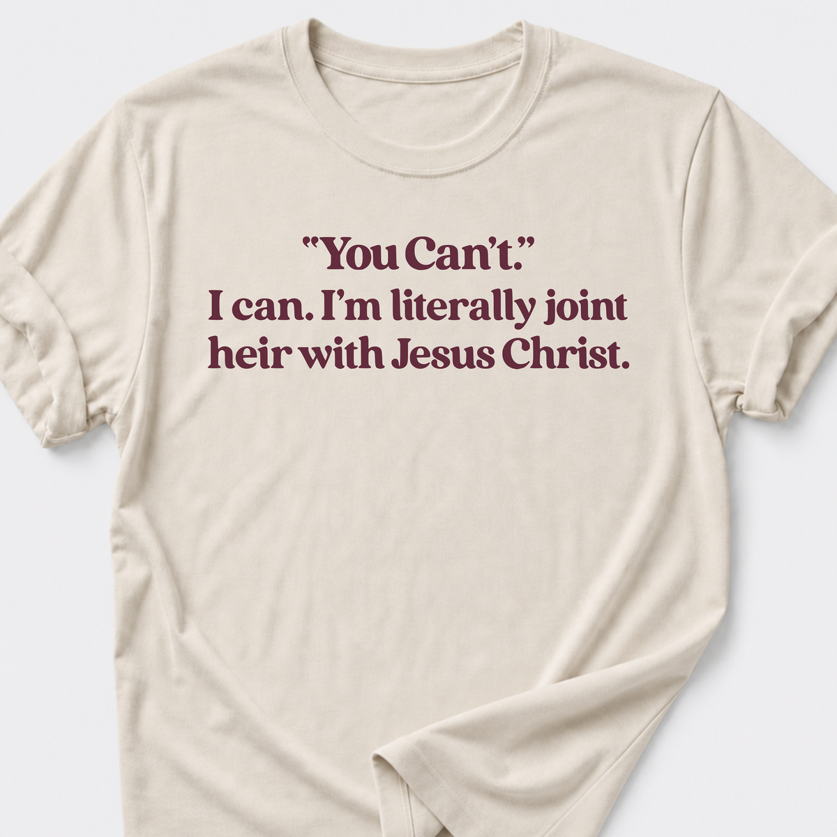 I can. T-Shirt