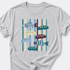 God Provides with Two Fish and Five Loaves T-Shirt