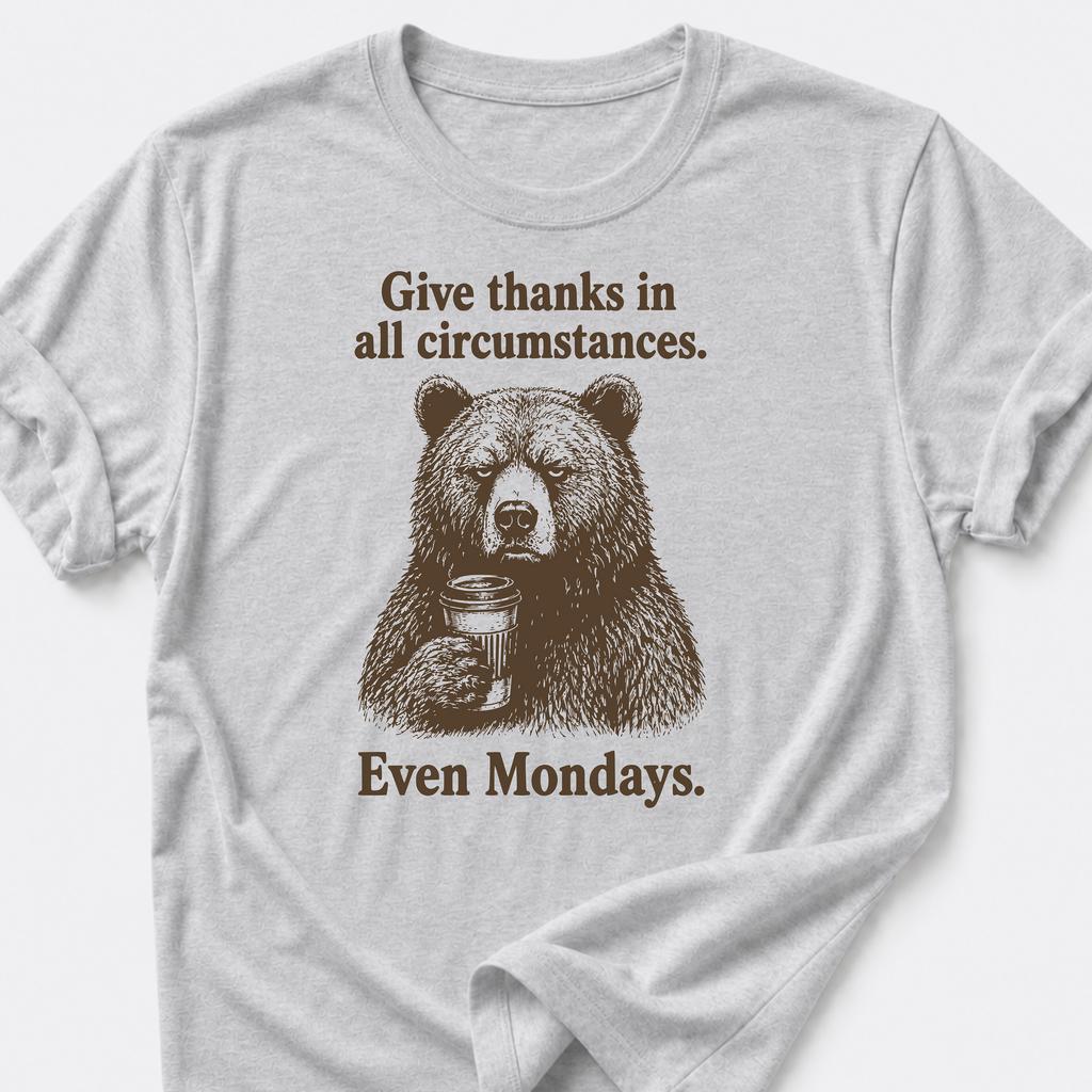 Give Thanks • Bear T-Shirt