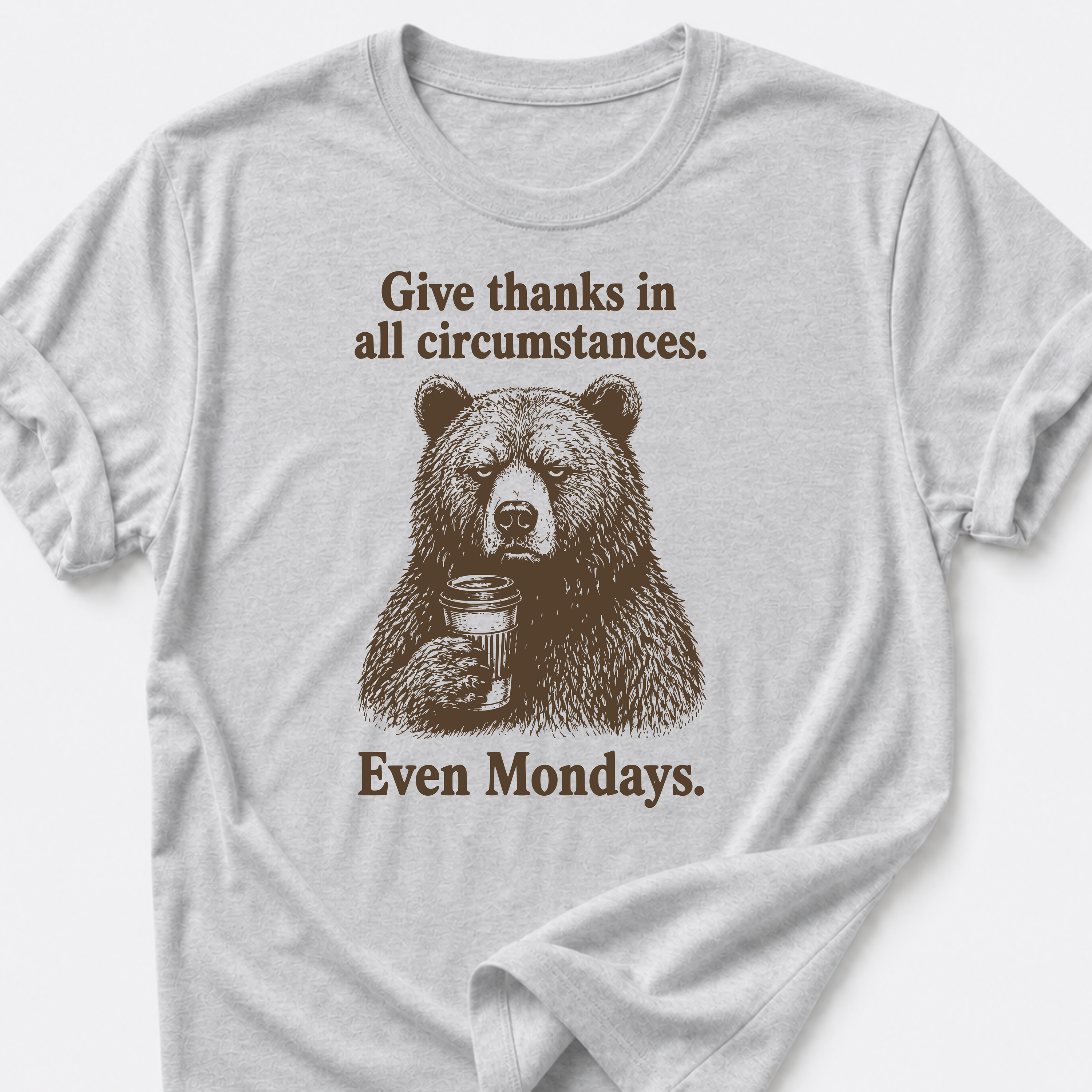 Give Thanks • Bear T-Shirt