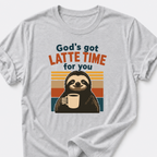 Latte Time • Sloth T-Shirt