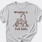Winging It • Cat T-Shirt