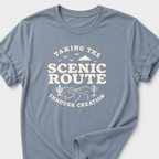 Taking the Scenic Route Through Creation T-Shirt