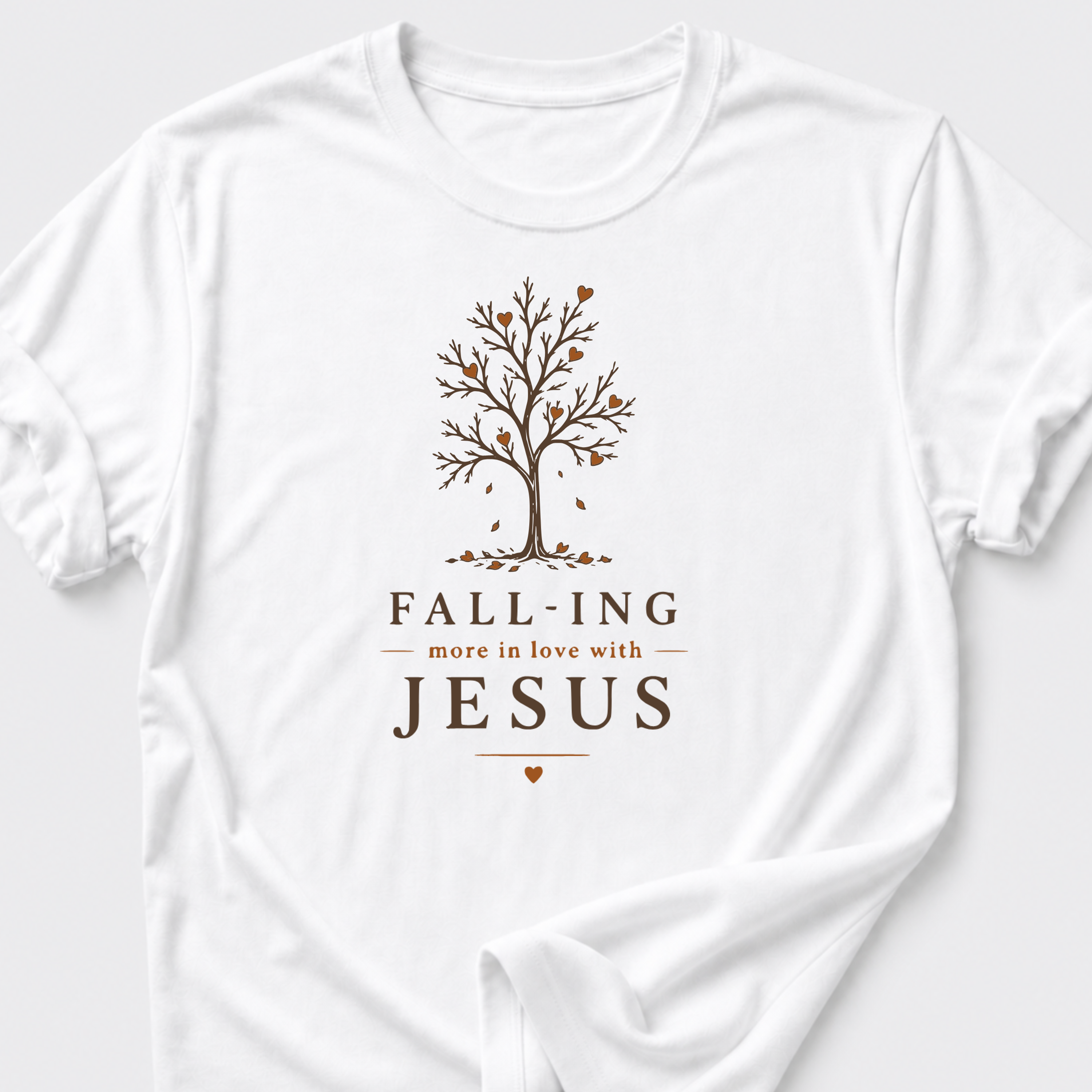 Falling More in Love with Jesus T-Shirt