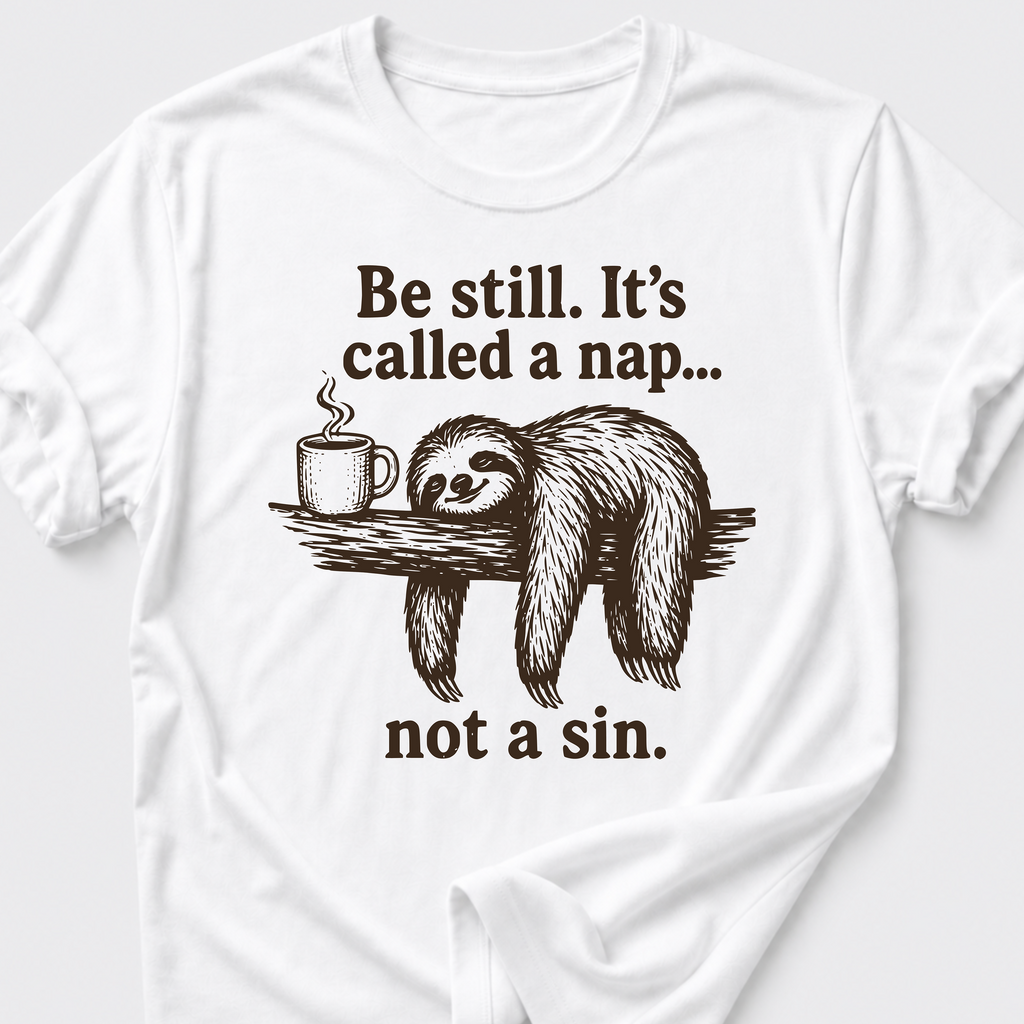 Be Still • Sloth T-Shirt