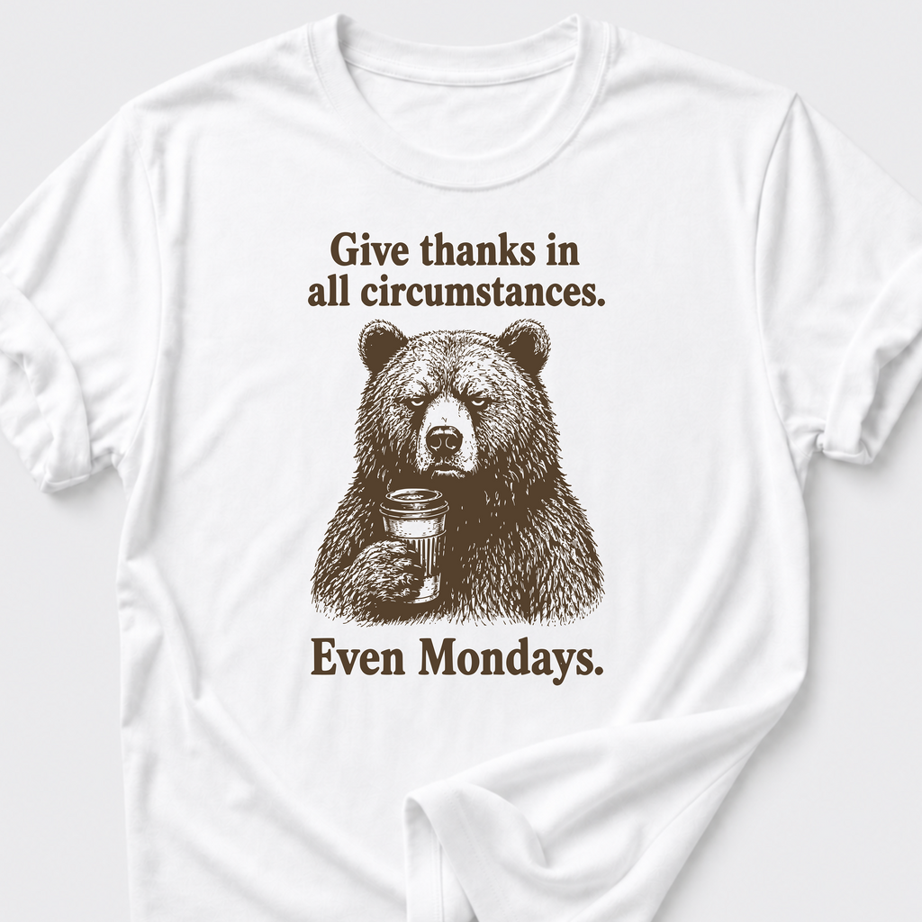 Give Thanks • Bear T-Shirt