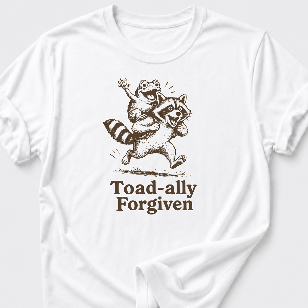 Toad-ally Forgiven T-Shirt