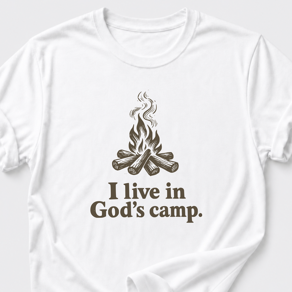 I live in God's camp T-Shirt
