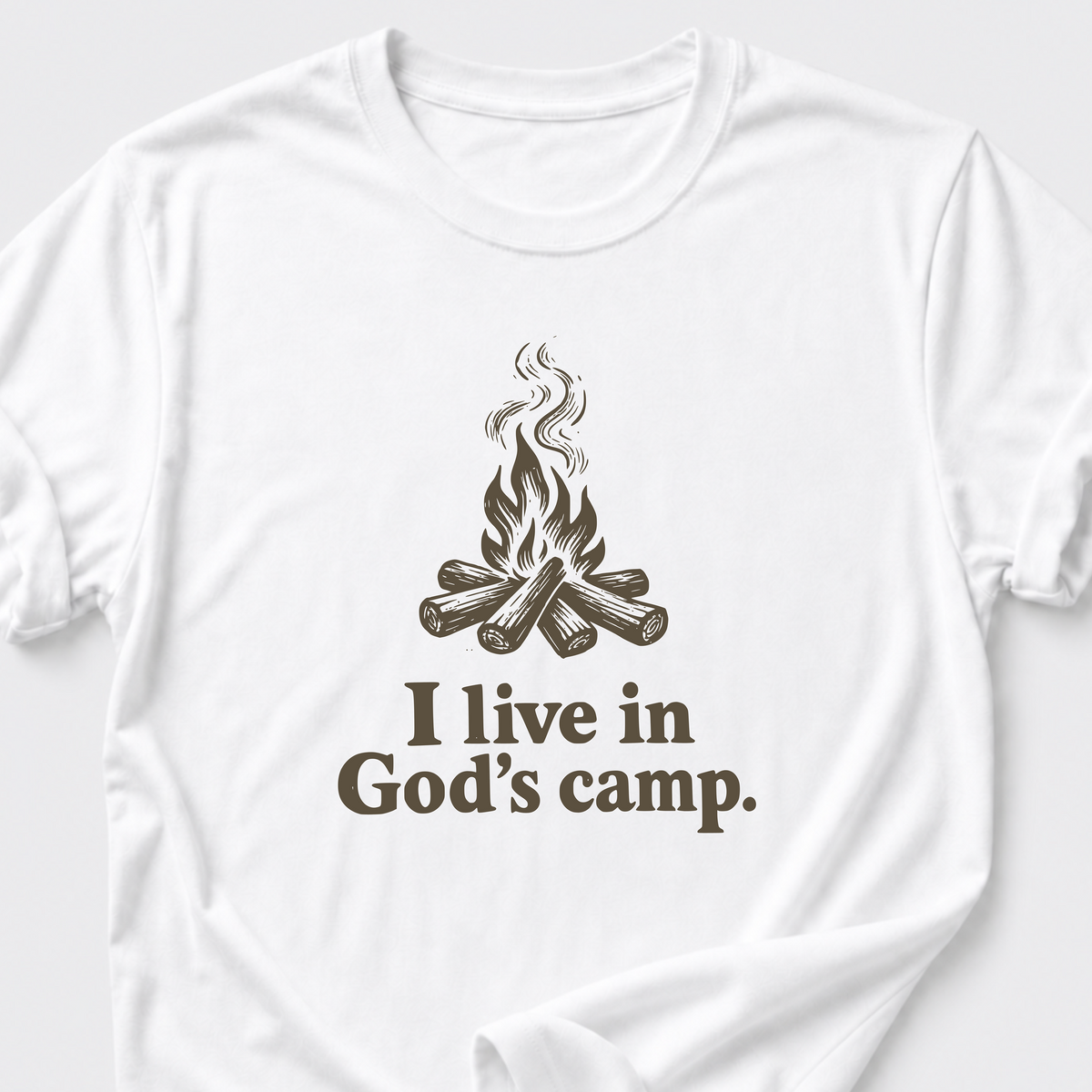 I live in God's camp T-Shirt