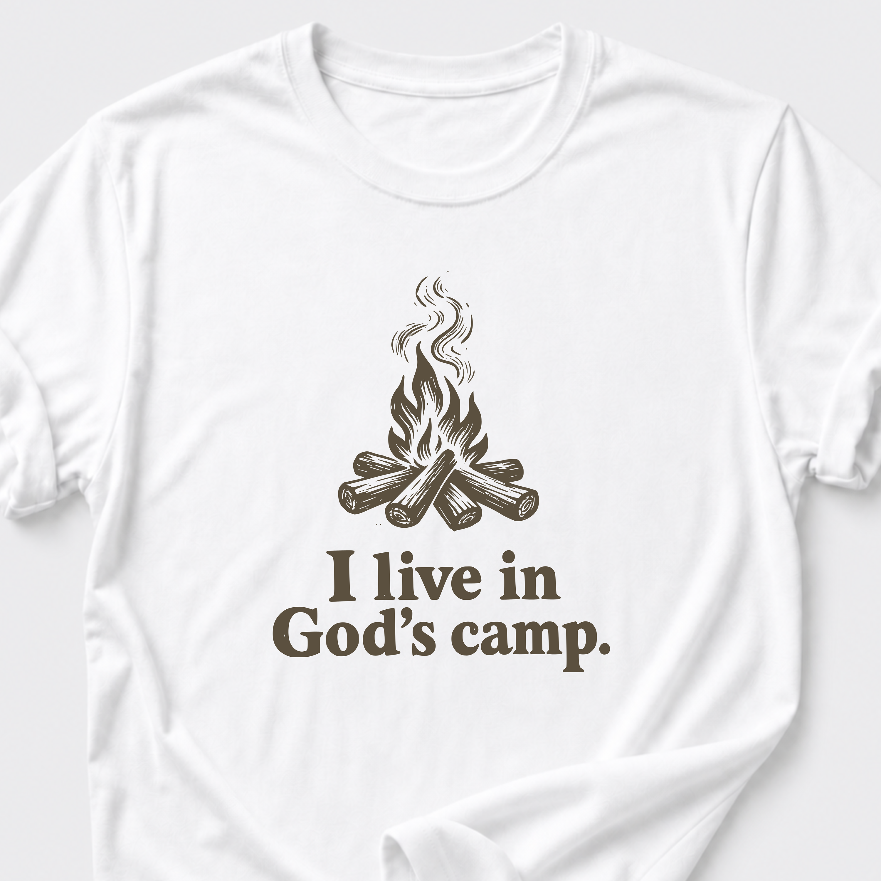I live in God's camp T-Shirt