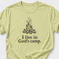 I live in God's camp T-Shirt
