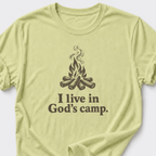 I live in God's camp T-Shirt