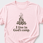I live in God's camp T-Shirt