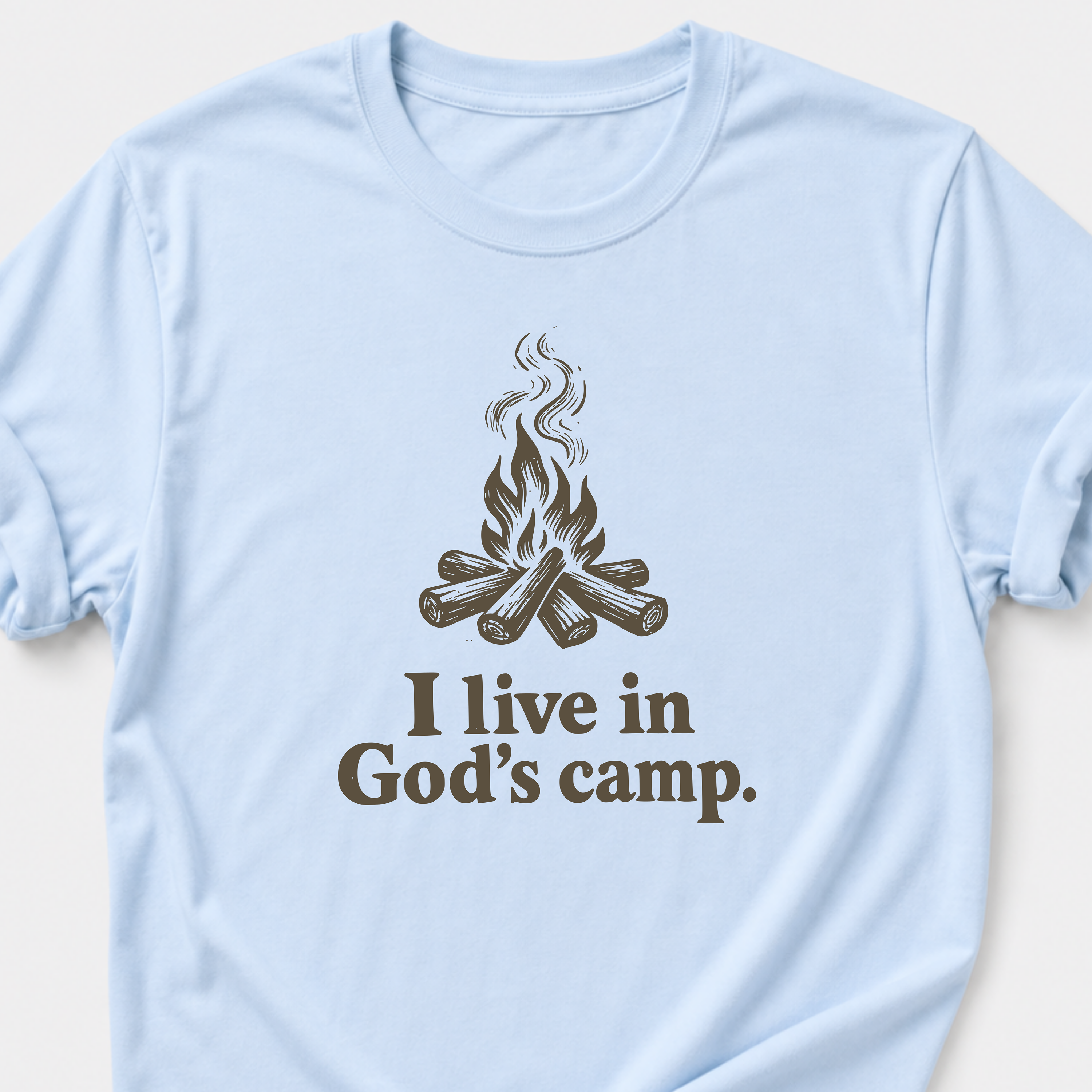 I live in God's camp T-Shirt