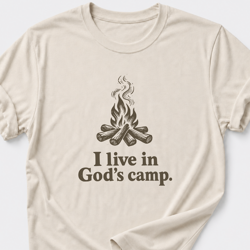 I live in God's camp T-Shirt