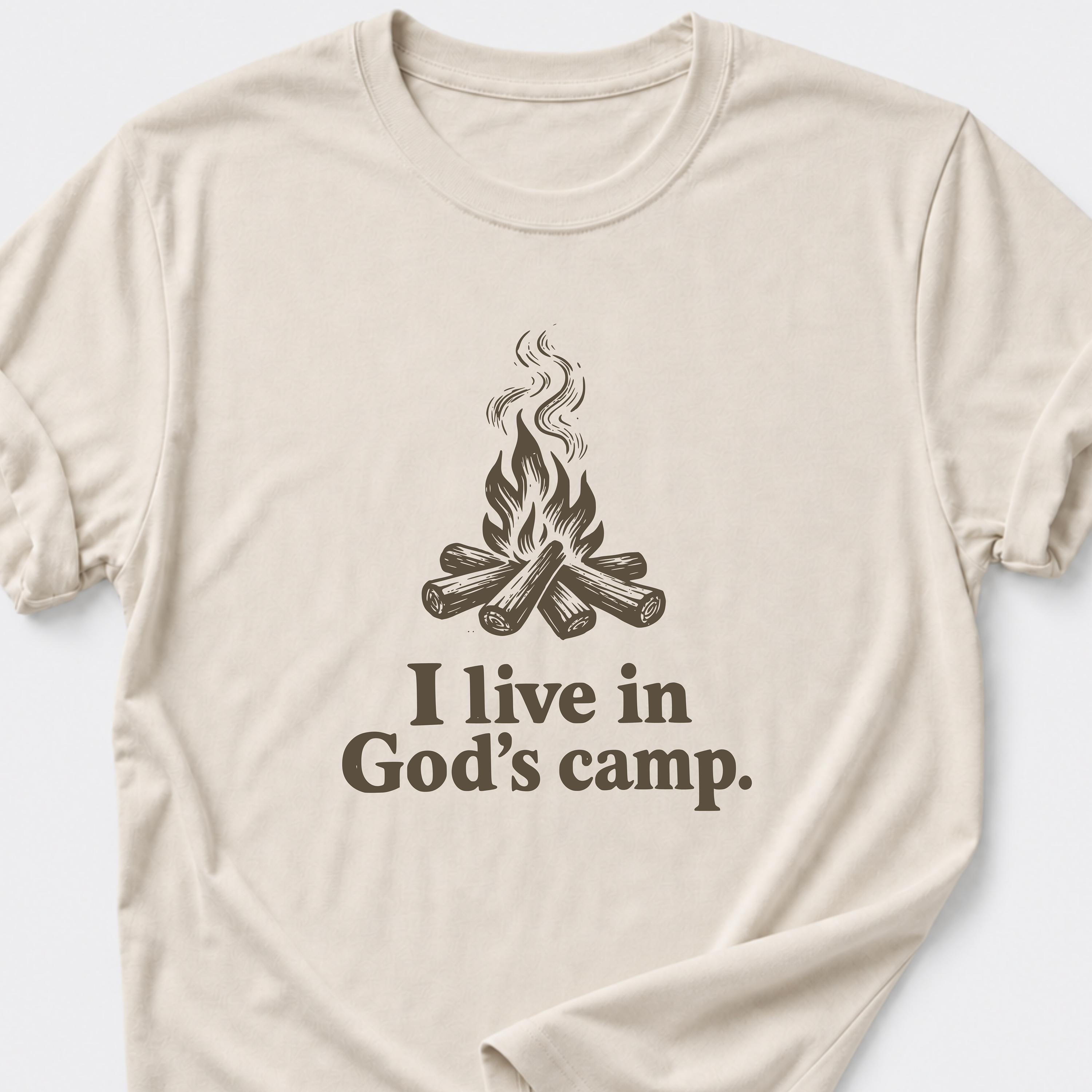 I live in God's camp T-Shirt