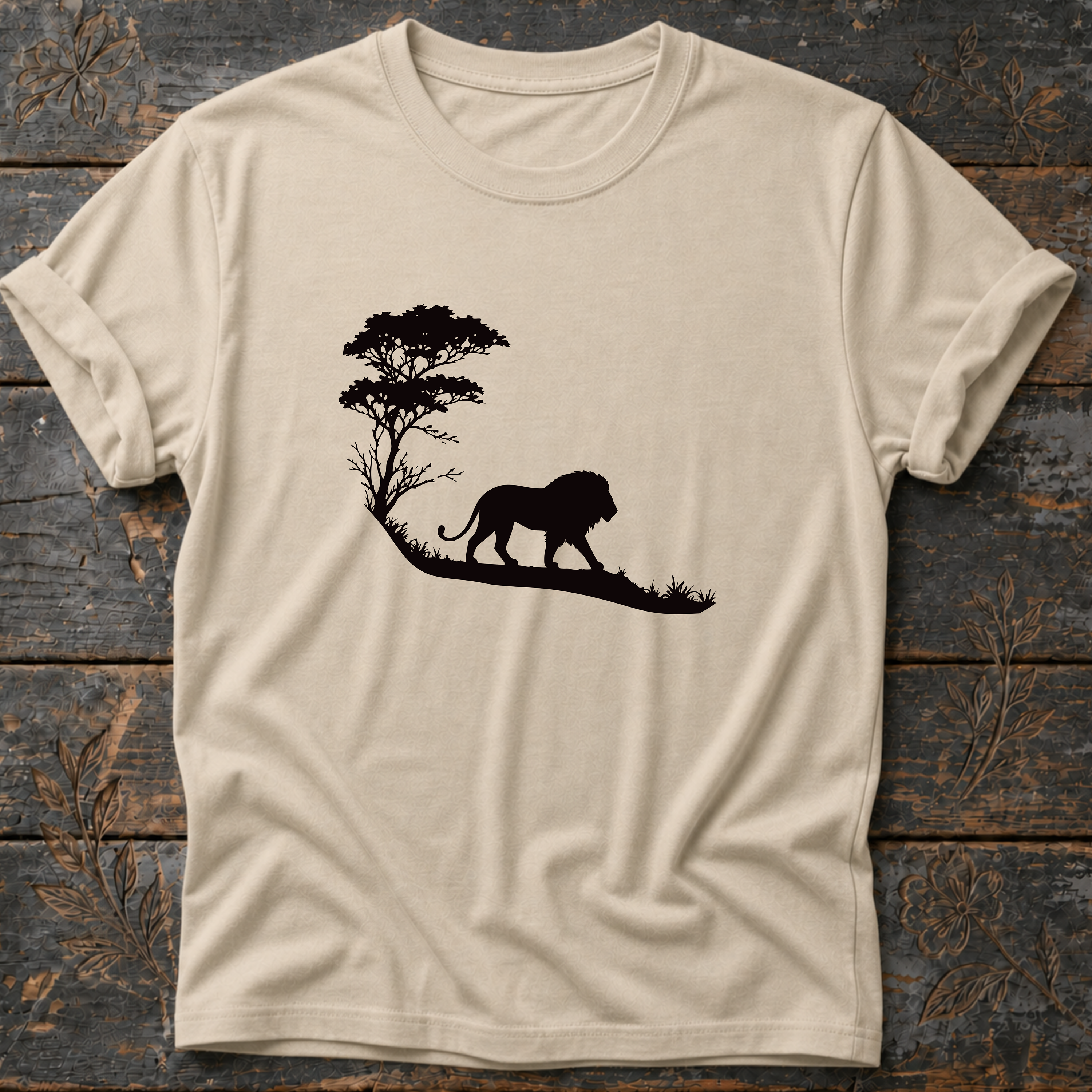 Lion Walking T-Shirt
